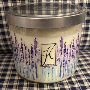 Lavender Fields Candle with Silver Lid